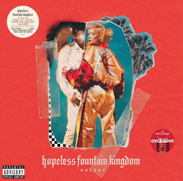 Halsey : Hopeless Fountain Kingdom  (LP, Album, Yel + LP, S/Sided, Etch, Yel + Album, D)