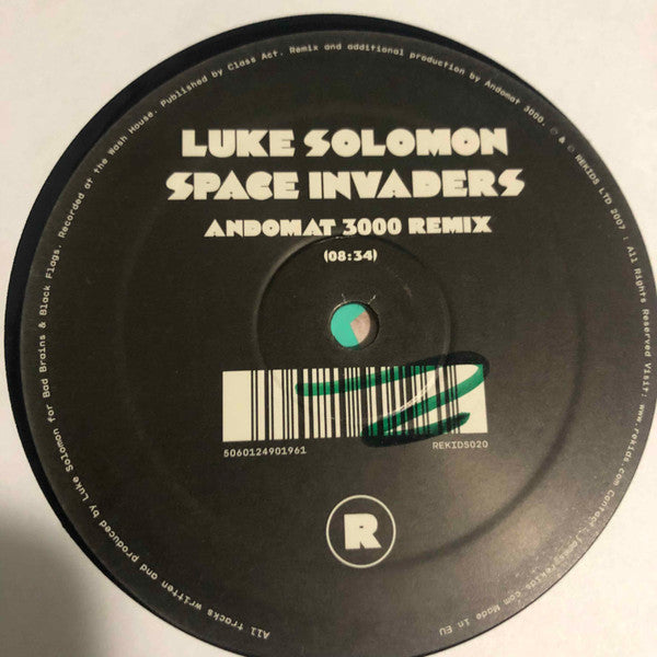 Luke Solomon : The Darkest Secret (12", Single)