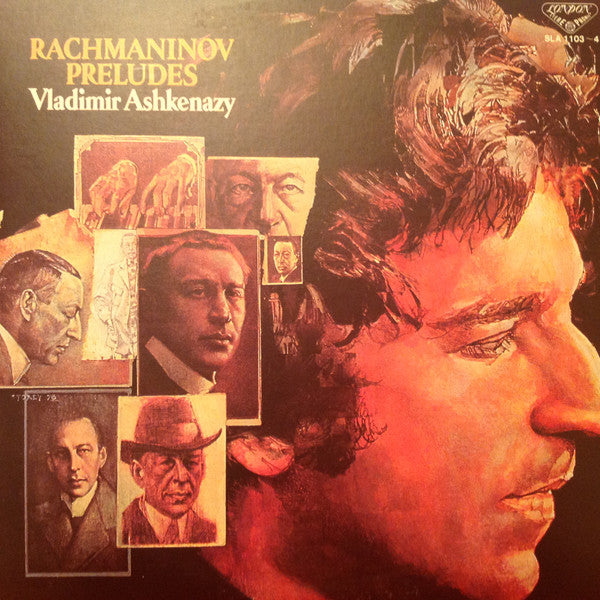 Sergei Vasilyevich Rachmaninoff, Vladimir Ashkenazy : 24 Preludes (2xLP, Gat)