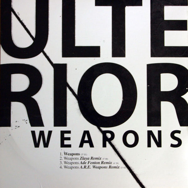 Ulterior : Weapons (12", Single)