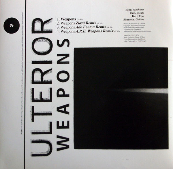 Ulterior : Weapons (12", Single)