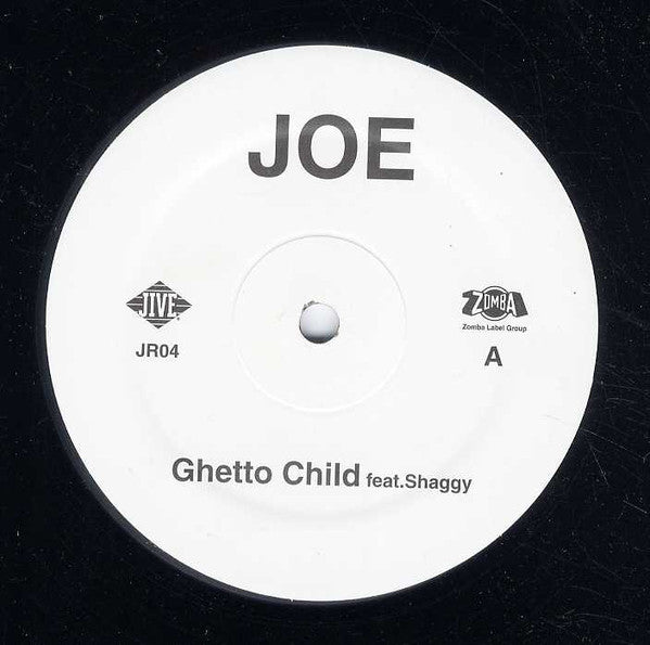 Joe : Ghetto Child / I Wanna Know (The Roni Remix) (12", Promo)