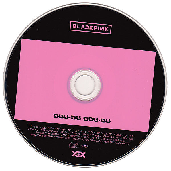 Blackpink : Ddu-Du Ddu-Du  (CD, Maxi + DVD-V, Reg)