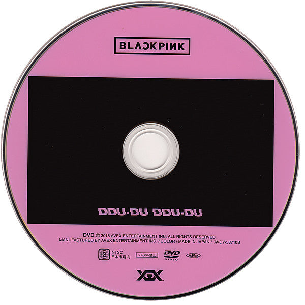 Blackpink : Ddu-Du Ddu-Du  (CD, Maxi + DVD-V, Reg)