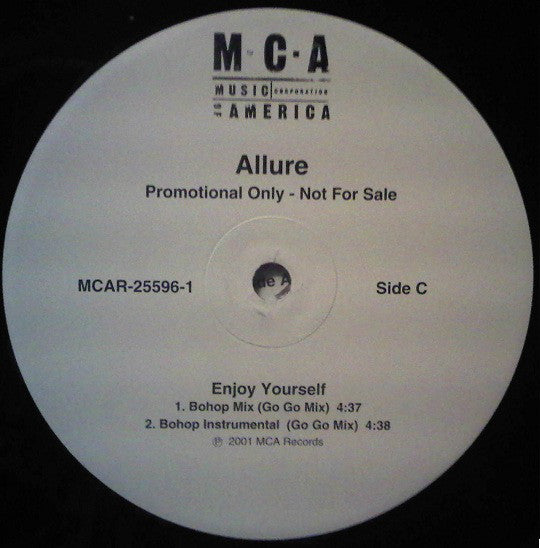 Allure (3) : Enjoy Yourself (Remixes) (2x12", Promo)