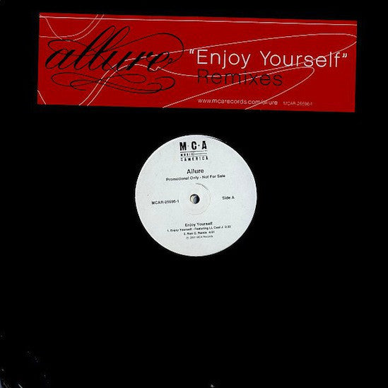 Allure (3) : Enjoy Yourself (Remixes) (2x12", Promo)