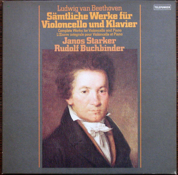 Ludwig van Beethoven - Janos Starker, Rudolf Buchbinder : Sämtliche Werke Für Violoncello Und Klavier (3xLP + Box)