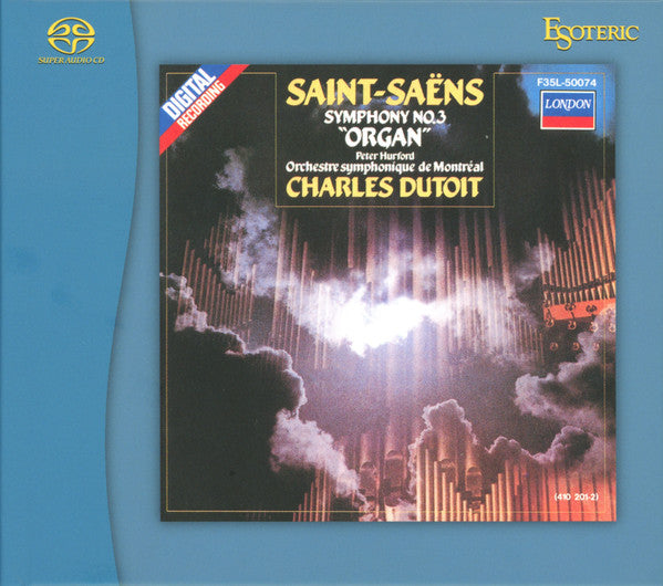 Camille Saint-Saëns, Peter Hurford, L'Orchestre Symphonique De Montreal, Charles Dutoit : Symphony No.3 "Organ" (SACD, Hybrid, Comp, RE, RM)