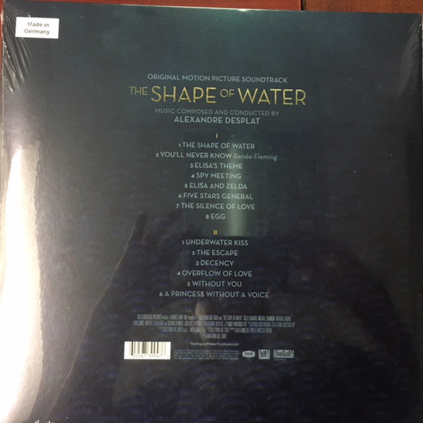 Alexandre Desplat : The Shape Of Water (Original Motion Picture Soundtrack) (LP, Album, Gre)