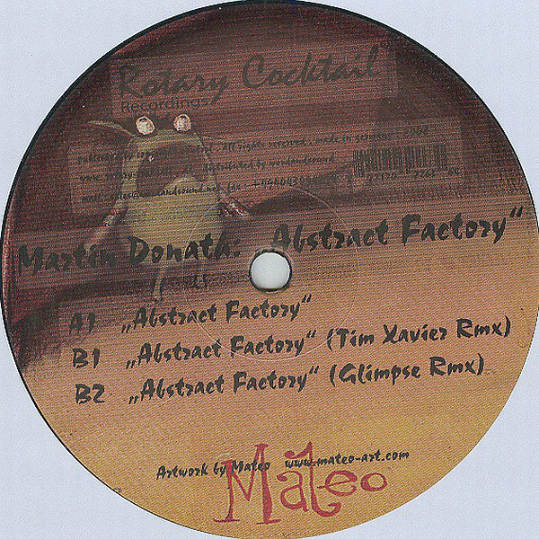 Martin Donath : Abstract Factory (12")