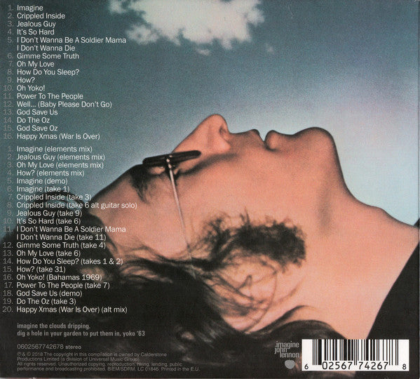 John Lennon : Imagine (2xCD, Album, RE, RM)