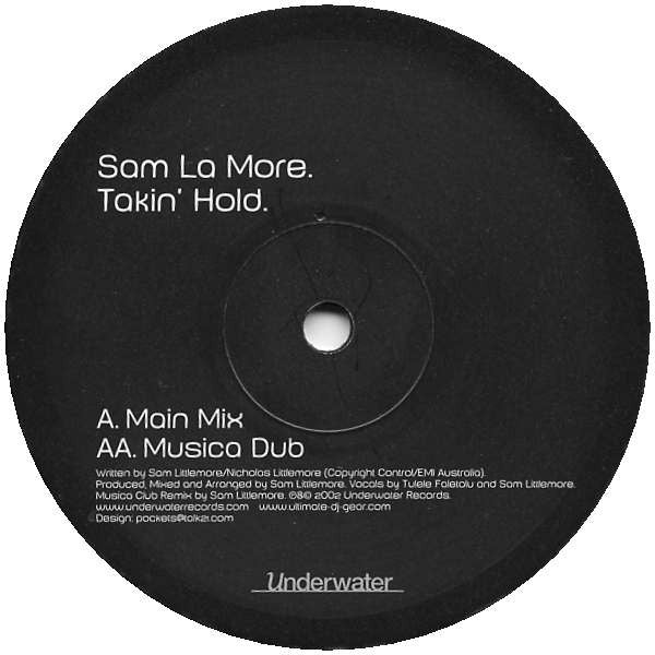 Sam La More : Takin' Hold (12")