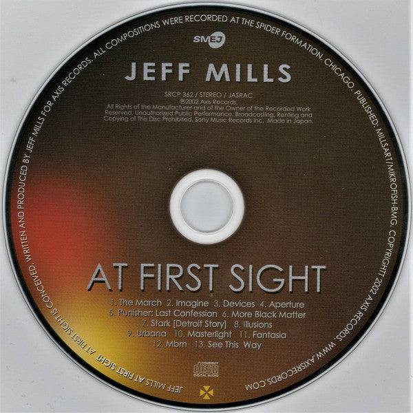 Jeff Mills : At First Sight (CD, Album)