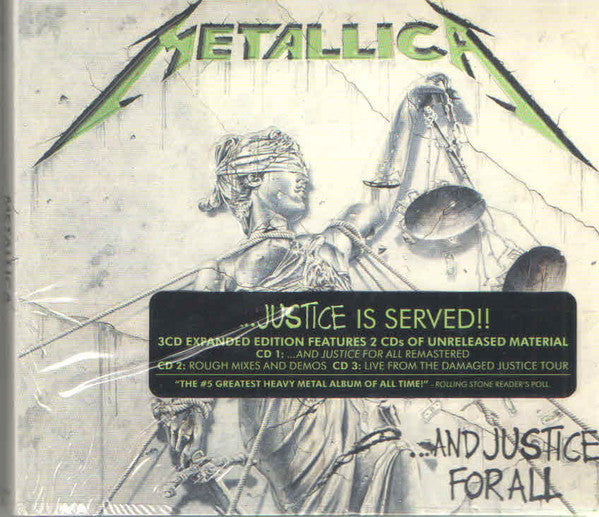 Metallica : ...And Justice For All (CD, Album, RE, RM + 2xCD)