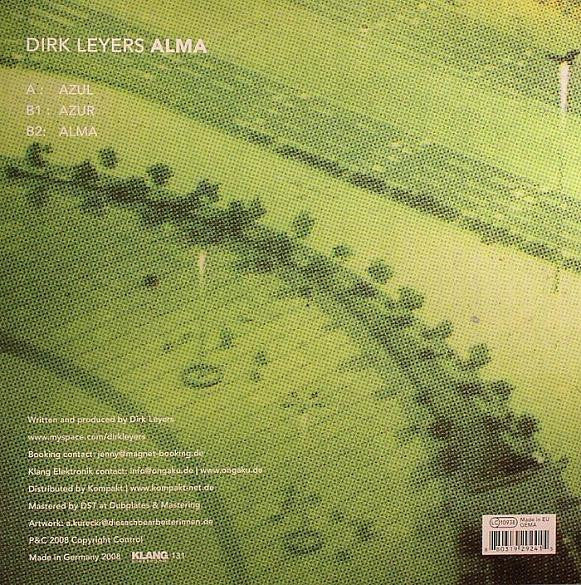 Dirk Leyers : Alma (12")