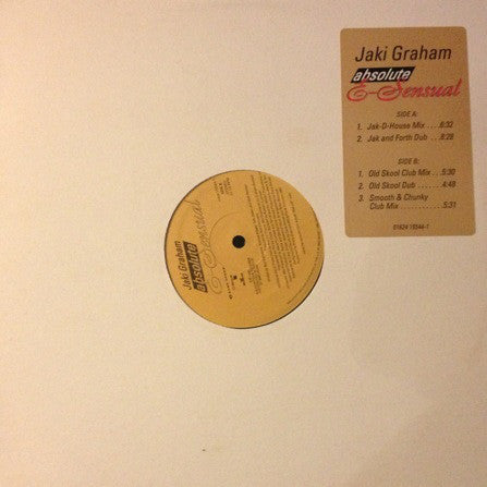 Jaki Graham : Absolute E-Sensual (12")