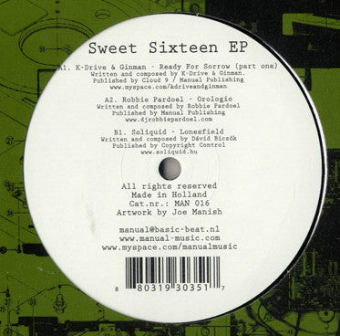 Various : Sweet Sixteen EP (12", EP)