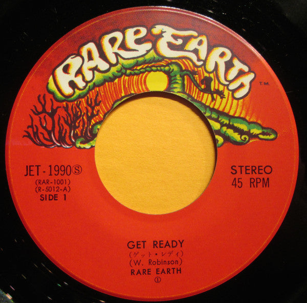 Rare Earth = Rare Earth : ゲット・レディ = Get Ready (7", Single)