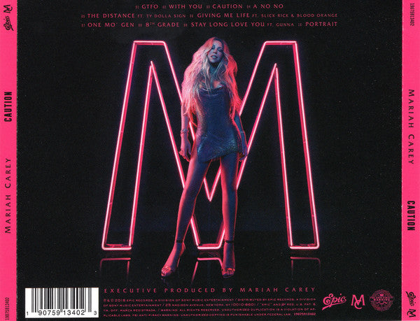 Mariah Carey : Caution (CD, Album, Ltd, Alt)