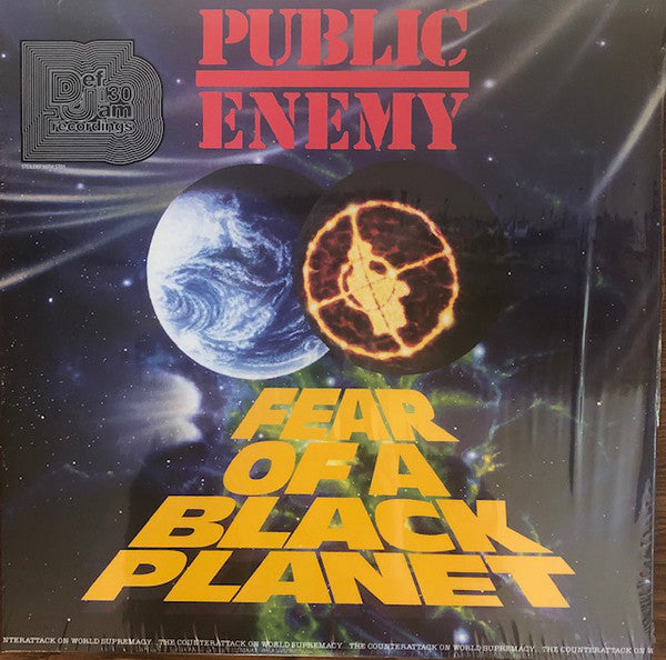 Public Enemy : Fear Of A Black Planet (LP, Album, RE, RP)