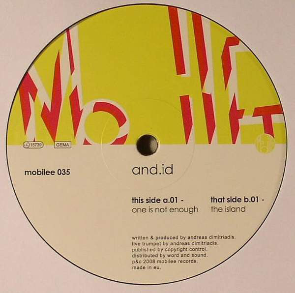 And.Id : One Is Not Enough (12")