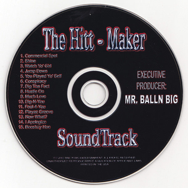 Various : The Hitt-Maker Soundtrack (CD, Comp)