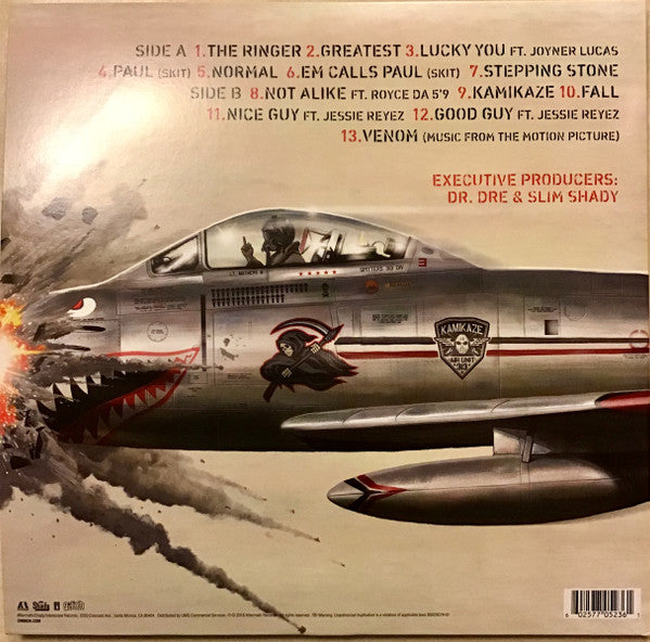 Eminem : Kamikaze (LP, Album, Ltd, Pic, Red)