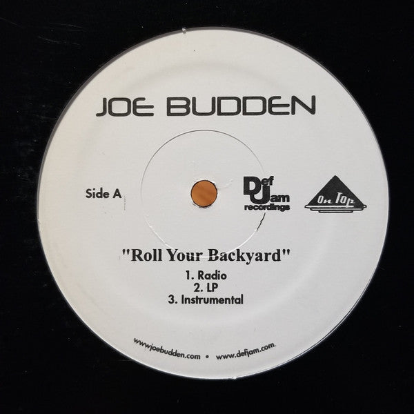 Joe Budden : Roll Your Backyard (12")