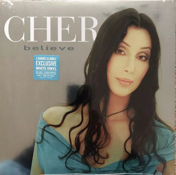 Cher : Believe (LP, Album, RE, Whi)