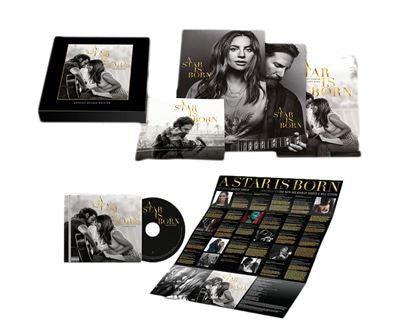 Lady Gaga, Bradley Cooper : A Star Is Born Soundtrack (CD, Album + Box, Dlx)