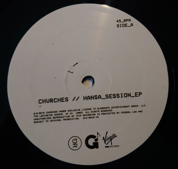 Chvrches : Hansa_Session_EP (10", EP)