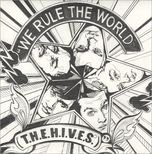 The Hives : We Rule The World (T.H.E.H.I.V.E.S.) (10", Single, Ltd)