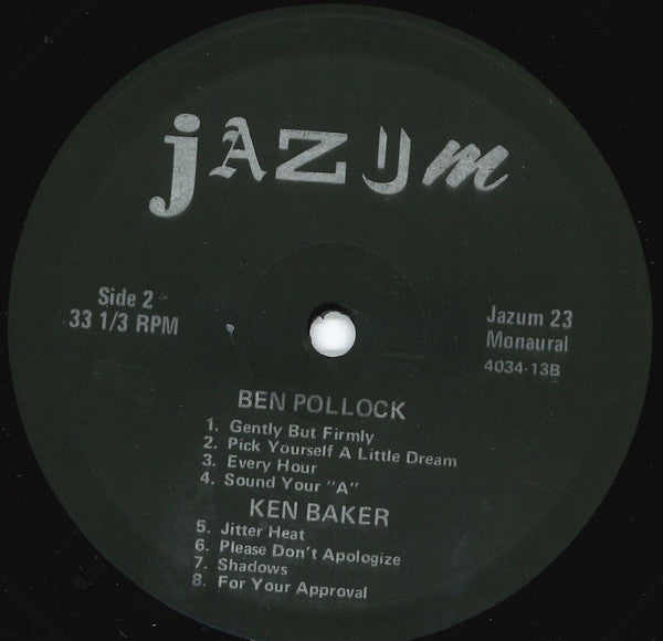 Ben Pollock And His Orchestra / Kenny Baker & His Orchestra : Jazum-23 (LP, Mono)