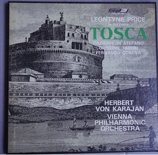 Leontyne Price ' Giacomo Puccini ' Giuseppe Di Stefano ' Giuseppe Taddei ' Fernando Corena, Herbert Von Karajan, Wiener Philharmoniker : Tosca (2xLP + Box)