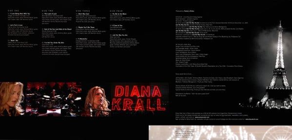 Diana Krall : Live In Paris (2x12", Album, Ltd, Num, RE, RM, 180)