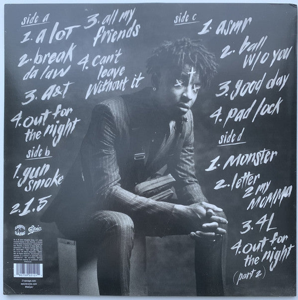 21 Savage : I Am > I Was (2xLP, Album)