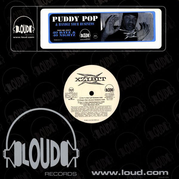 Xzibit : Puddy Pop / Handle Your Business (12", Promo)