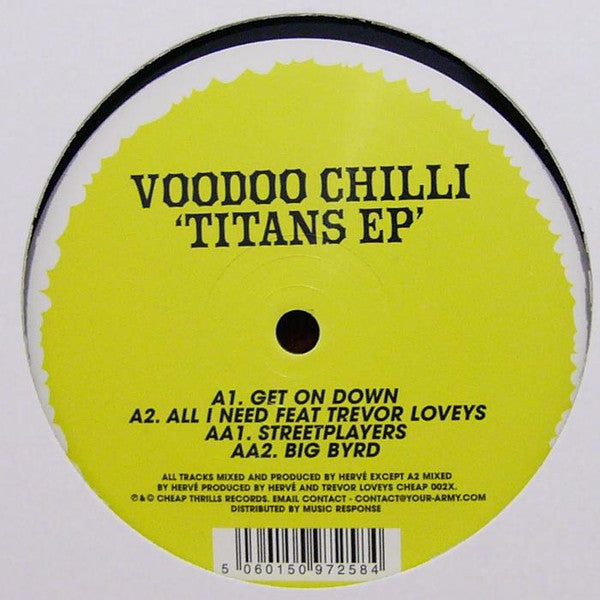 Voodoo Chilli : Titans EP (12", EP)