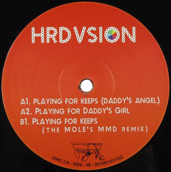 Hrdvsion : Playing For Keeps (12")