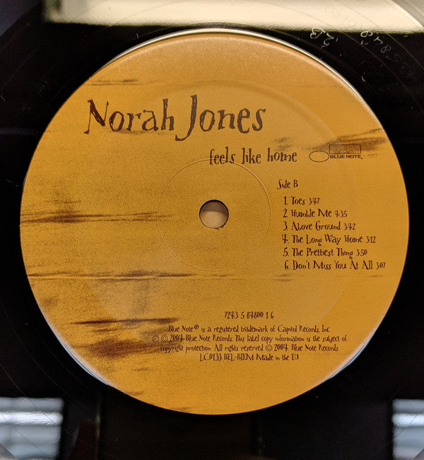 Norah Jones : Feels Like Home (LP, Album, RE, Gat)