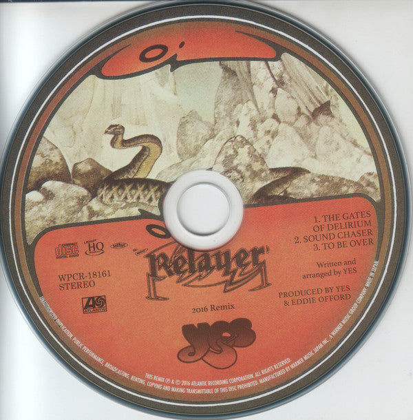 Yes : Relayer (CD, Album, RE, UHQ)