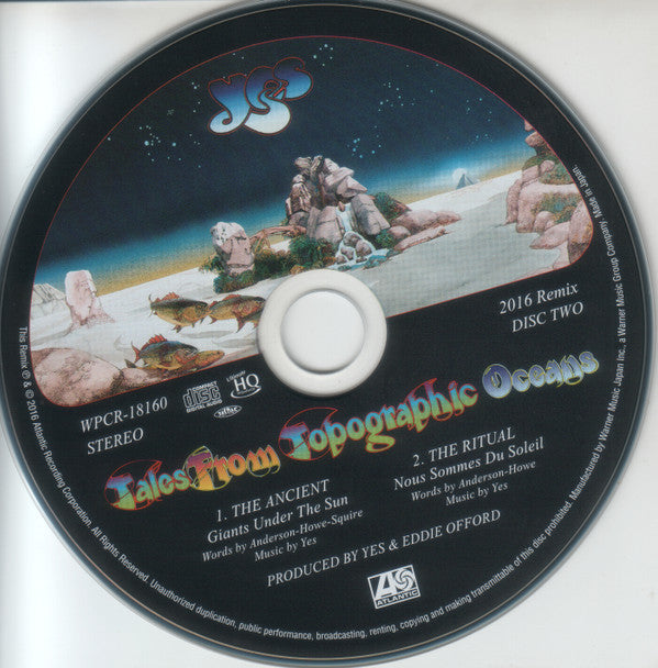 Yes : Tales From Topographic Oceans (2xCD, Album, RE, UHQ)