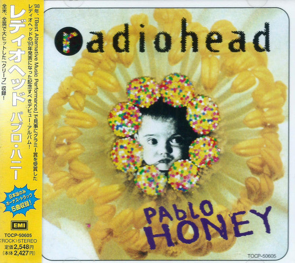 Radiohead = Radiohead : Pablo Honey = パブロ・ハニー (CD, Album, RE)