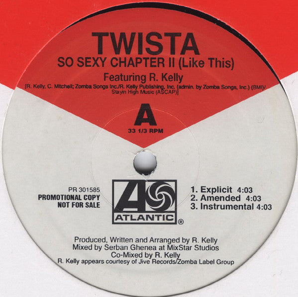 Twista : So Sexy Chapter II (Like This) / Y'all Know Who (12", Promo)