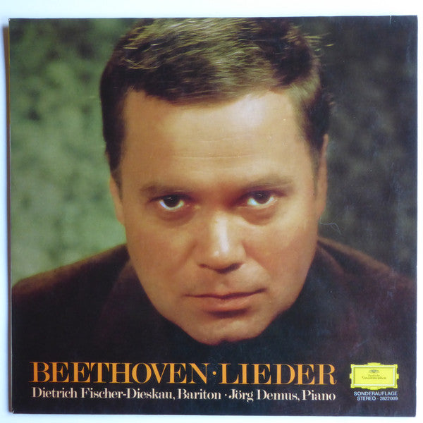 Dietrich Fischer-Dieskau , Bariton Jörg Demus , Piano Ludwig van Beethoven : Lieder (LP, Album, RE, S/Edition, Son)