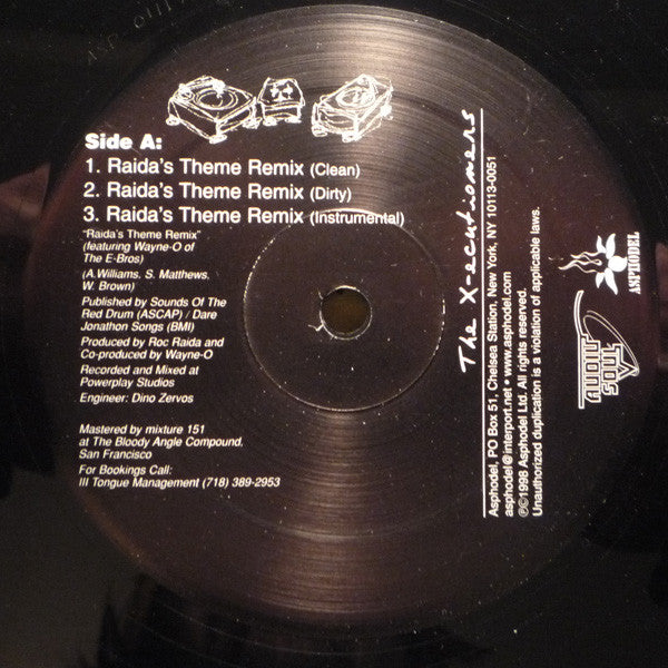 The X-ecutioners : Raida's Theme (Remix) (12")