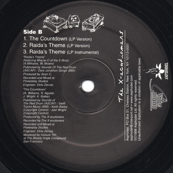 The X-ecutioners : Raida's Theme (Remix) (12")