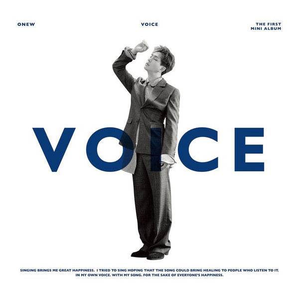 Onew : VOICE (CD, MiniAlbum, Whi)