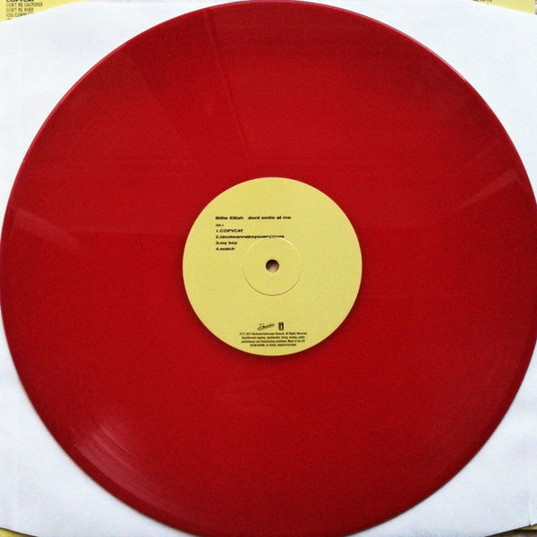 Billie Eilish : Dont Smile At Me (12", EP, RE, Red)