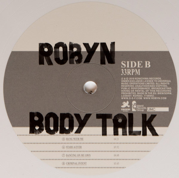 Robyn : Body Talk (2xLP, Album, RSD, Ltd, RE, Whi)